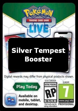 Live Code Card (Booster) - Silver Tempest (Online Code Card)