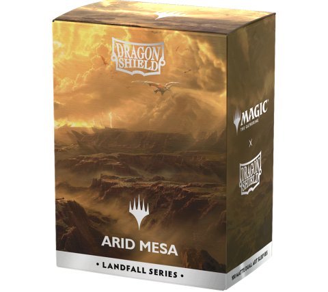 Dragon Shield Magic: The Gathering - Landfall Series: Arid Mesa (100 stuks)
