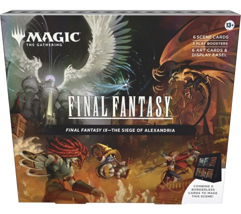 Magic: The Gathering - Final Fantasy Scene Box: The Siege of Alexandria (incl. 3 play boosters)
