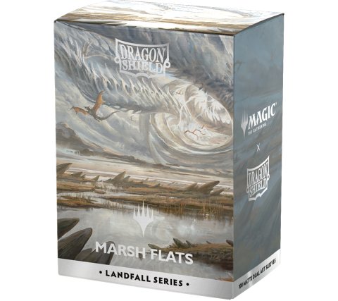 Dragon Shield Magic: The Gathering - Landfall Series: Marsh Flats (100 stuks)