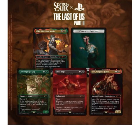 Magic: the Gathering - Secret Lair Drop Series: Secret Lair x Playstation: The Last of Us - Part 2