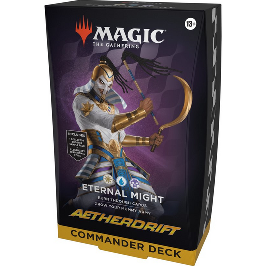 MTG Aetherdrift Commander Deck | Eternal Might
