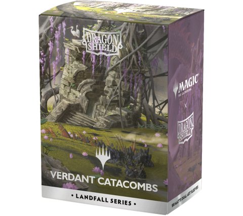 Dragon Shield Magic: The Gathering - Landfall Series: Verdant Catacombs (100 stuks)