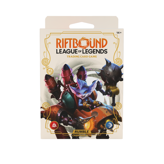 Riftbound: Spiritfored - Champion Deck: Rumble