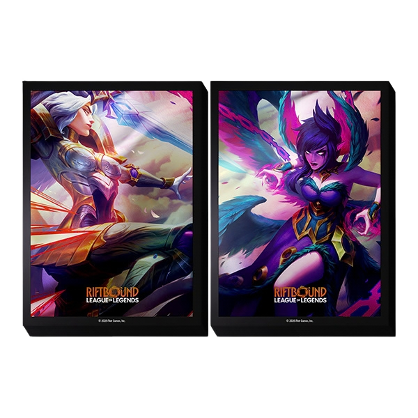 Riftbound: Vendetta - Art Sleeves (Kayle vs Morgana) (100 stuks)-thumbmail-2