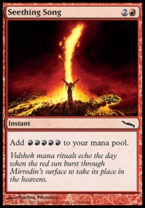 Seething Song⁣ - Mirrodin⁣ (Common)⁣ [104]