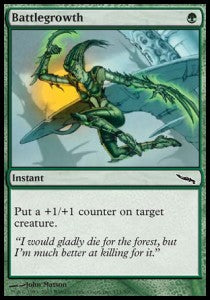 Battlegrowth⁣ - Mirrodin⁣ (Common)⁣ [113]