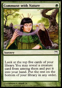 Commune with Nature⁣ - Champions of Kamigawa⁣ (Common)⁣ [204]