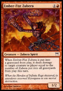 Ember-Fist Zubera⁣ - Champions of Kamigawa⁣ (Common)⁣ [166]