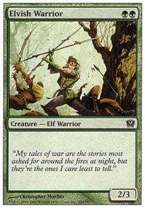 Elvish Warrior⁣ - Ninth Edition⁣ (Common)⁣ [240]