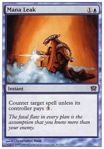 Mana Leak - Ninth Edition (Common) [9ED-86]