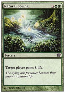 Natural Spring - Ninth Edition (Common) [9ED-257]