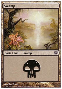Swamp (V.3)⁣ - Ninth Edition⁣ (Land)⁣ [341]