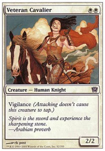 Veteran Cavalier⁣ - Ninth Edition⁣ (Common)⁣ [52]