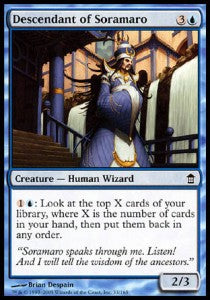 Descendant of Soramaro⁣ - Saviors of Kamigawa⁣ (Common)⁣ [33]
