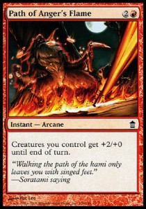 Path of Anger's Flame⁣ - Saviors of Kamigawa⁣ (Common)⁣ [109]