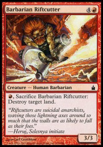 Barbarian Riftcutter⁣ - Ravnica: City of Guilds⁣ (Common)⁣ [114]