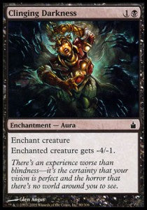 Clinging Darkness⁣ - Ravnica: City of Guilds⁣ (Common)⁣ [80]
