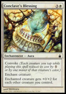 Conclave's Blessing⁣ - Ravnica: City of Guilds⁣ (Common)⁣ [11]