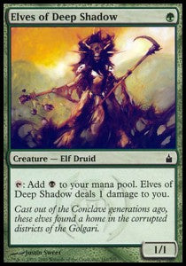 Elves of Deep Shadow⁣ - Ravnica: City of Guilds⁣ (Common)⁣ [161]