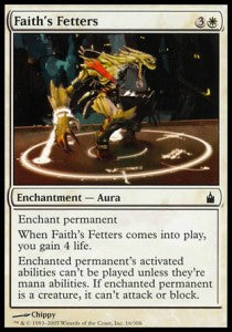 Faith's Fetters⁣ - Ravnica: City of Guilds⁣ (Common)⁣ [16]