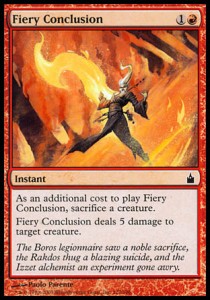 Fiery Conclusion⁣ - Ravnica: City of Guilds⁣ (Common)⁣ [122]