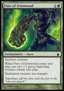 Fists of Ironwood⁣ - Ravnica: City of Guilds⁣ (Common)⁣ [164]