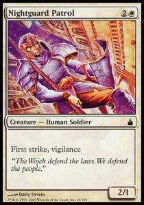 Nightguard Patrol⁣ - Ravnica: City of Guilds⁣ (Common)⁣ [26]