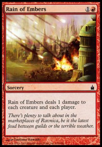 Rain of Embers⁣ - Ravnica: City of Guilds⁣ (Common)⁣ [138]