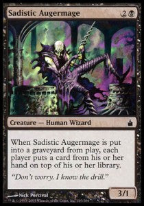 Sadistic Augermage⁣ - Ravnica: City of Guilds⁣ (Common)⁣ [103]