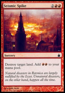 Seismic Spike⁣ - Ravnica: City of Guilds⁣ (Common)⁣ [141]