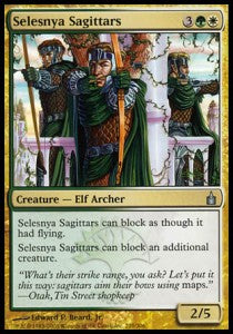 Selesnya Sagittars - Ravnica: City of Guilds (Uncommon) [RAV-229]