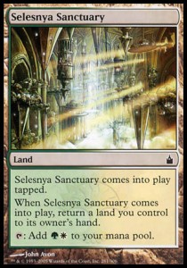 Selesnya Sanctuary⁣ - Ravnica: City of Guilds⁣ (Common)⁣ [281]