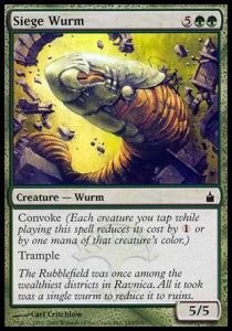 Siege Wurm - Ravnica: City of Guilds (Common) [RAV-183]