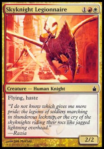 Skyknight Legionnaire⁣ - Ravnica: City of Guilds⁣ (Common)⁣ [232]