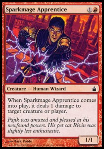 Sparkmage Apprentice⁣ - Ravnica: City of Guilds⁣ (Common)⁣ [144]