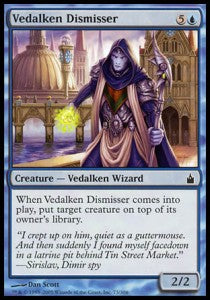 Vedalken Dismisser⁣ - Ravnica: City of Guilds⁣ (Common)⁣ [73]