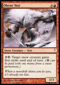 Ohran Yeti⁣ - Coldsnap⁣ (Common)⁣ [93]
