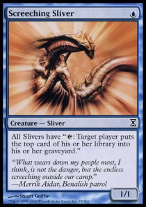 Screeching Sliver⁣ - Time Spiral⁣ (Common)⁣ [75]