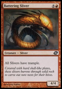 Battering Sliver⁣ - Planar Chaos⁣ (Common)⁣ [95]