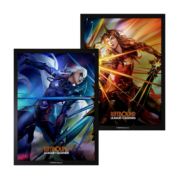 Riftbound: Vendetta - Art Sleeves (Diana vs Leona) (100 stuks)