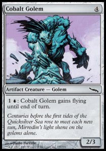 Cobalt Golem⁣ - Mirrodin⁣ (Common)⁣ [157]