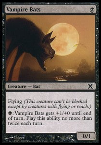 Vampire Bats⁣ - Tenth Edition⁣ (Common)⁣ [186]