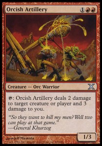 Orcish Artillery - Tenth Edition (Uncommon) [10E-220]