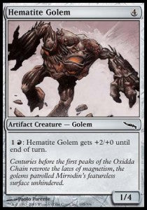 Hematite Golem⁣ - Mirrodin⁣ (Common)⁣ [185]