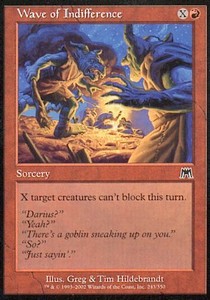 Wave of Indifference - Onslaught (Common) [ONS-243]