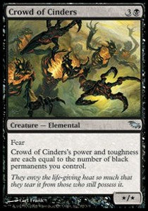 Crowd of Cinders⁣ - Shadowmoor⁣ (Uncommon)⁣ [63]
