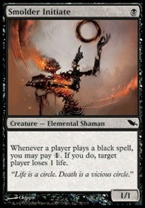 Smolder Initiate⁣ - Shadowmoor⁣ (Common)⁣ [78]