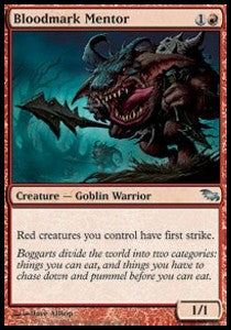 Bloodmark Mentor⁣ - Shadowmoor⁣ (Uncommon)⁣ [83]