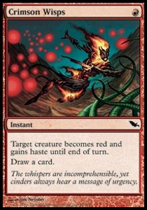 Crimson Wisps⁣ - Shadowmoor⁣ (Common)⁣ [88]